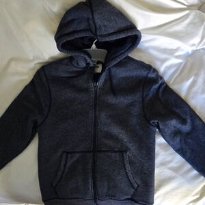 Old Navy Fleece Zip-Up Hooded Jacket